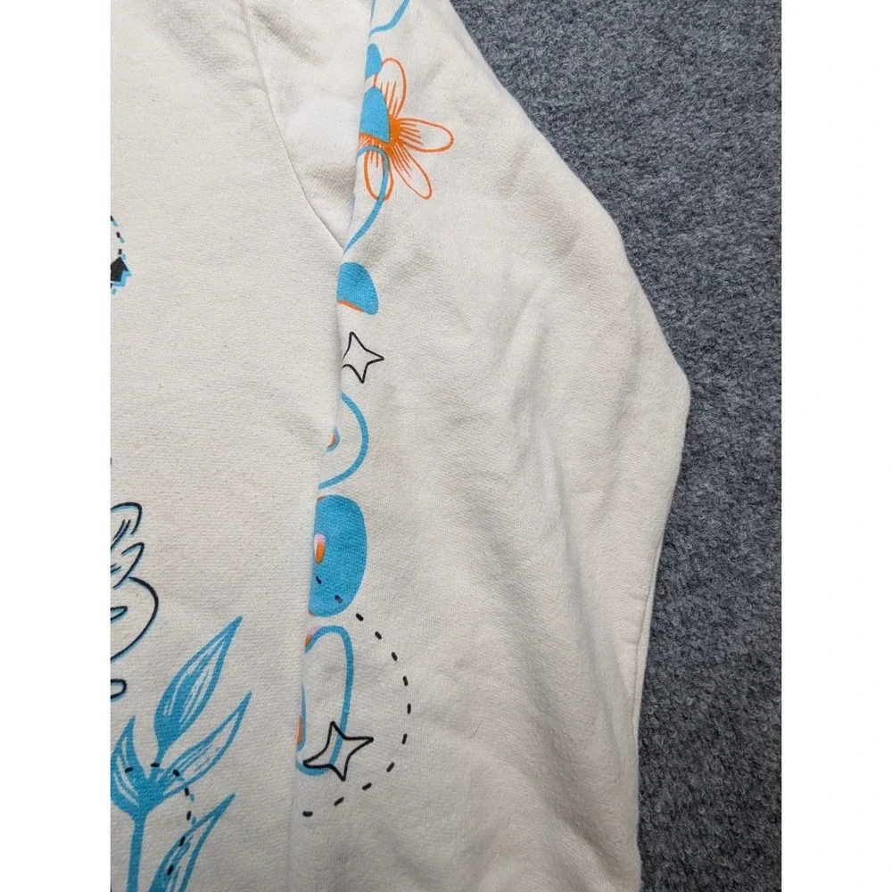Disney Alice in Wonderland Sweatshirt Women's XL We're All Mad Here Cheshire Cat - Picture 4 of 8